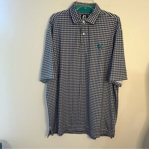 Footjoy Golf Polo Shirt‎ XL Black White